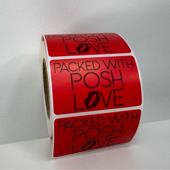 handmade Other - Packed with Posh Love 💕 Stickers (100ct)
